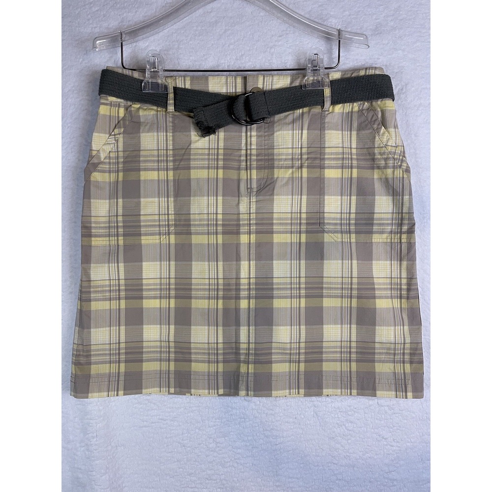 Christopher &‎ Banks size 8 Plaid Skirt w/ Shorts Lining